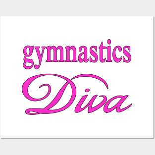 Gymnastics Diva Posters and Art